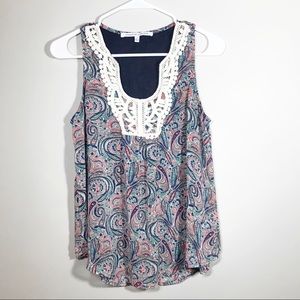 Collective Concepts Urban Outfitters Paisley Tank